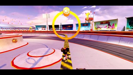 Donald Duck Races aigainst Mickey & Minnie Mouse + Songs and Rhymes / Fun Songs with Action for Kids
