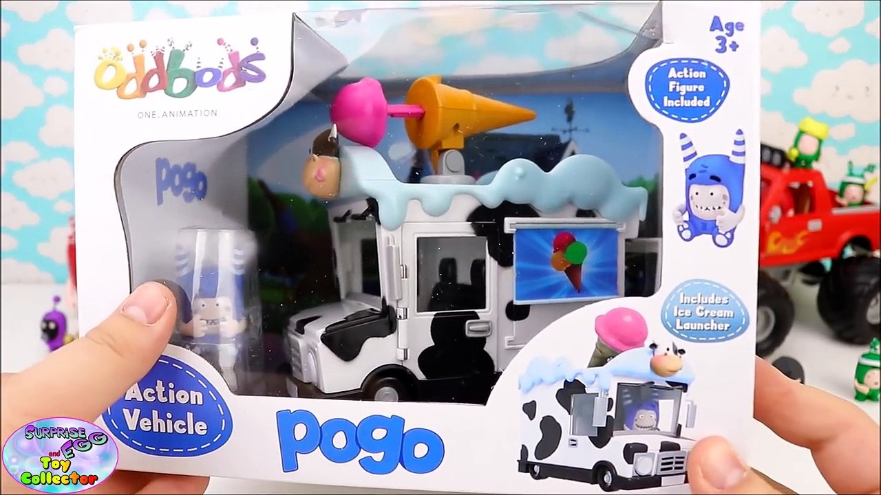 Oddbods Show Pogo Ice Cream Truck Blind Bag Figures Episode Surprise Egg and Toy Collector SETC