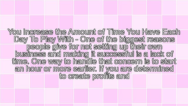 Being a Successful Entrepreneur - 5 Reasons Why You Must Wake Up Earlier