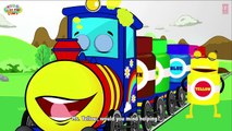 Color Train for Children | Color Train Song | Learn Colors with KIDS HUT Color Train