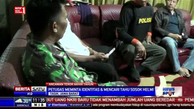 Tim Gabungan Datangi Rumah Orangtua Terduga Teroris Helmi