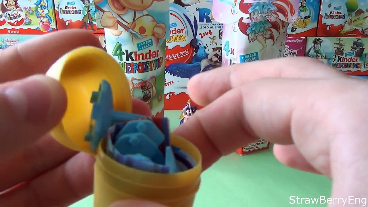 Kinder surprise eggs Winx club sheep collection 2008 new retro