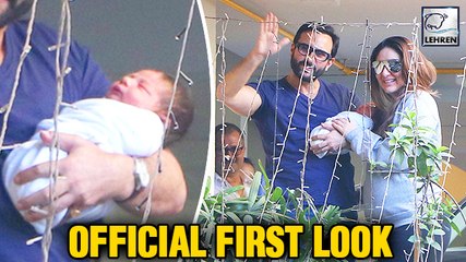 Kareena Kapoor's Baby Taimur Ali Khan's First OFFICIAL Look | LehrenTV