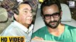 Saif Ali Khan & Randhir kapoor Meets Kareena Kapoor At Hospital