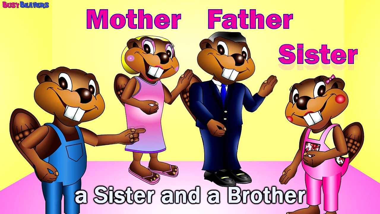 The Family Song CLIP - Kids English Language Learning, ESL, EFL, Teach Children Nursery Rhymes