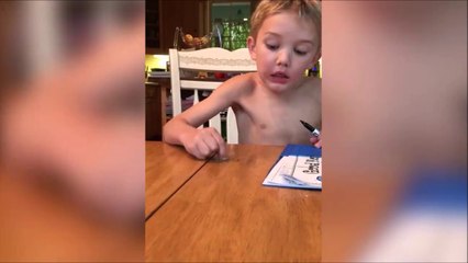 Il a fait une grosse bêtise! Marqueur indélébile ça veut dire quoi???