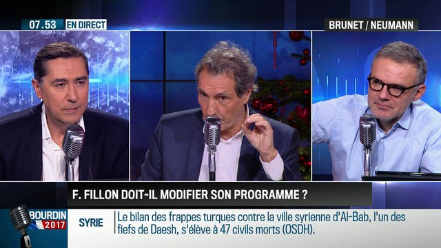 Brunet & Neumann: François Fillon doit-il modifier son programme ? - 23/12