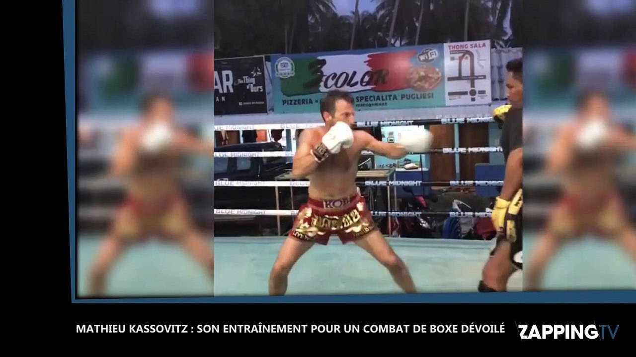 Mathieu Kassovitz dévoile son entraînement pour un match de boxe anglaise (Vidéo)