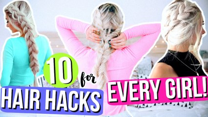 10 Hair Hacks Every Girl Should Know!   Aspyn Ovard