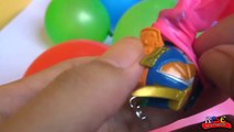bolloon surprise toys for kids videos | Putting toys kids into balloons
