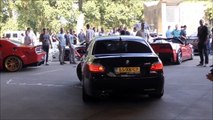 BMW M5 E60 w_ Custom Exhaust - CRAZY SOUNDS, Revs & Acceleration