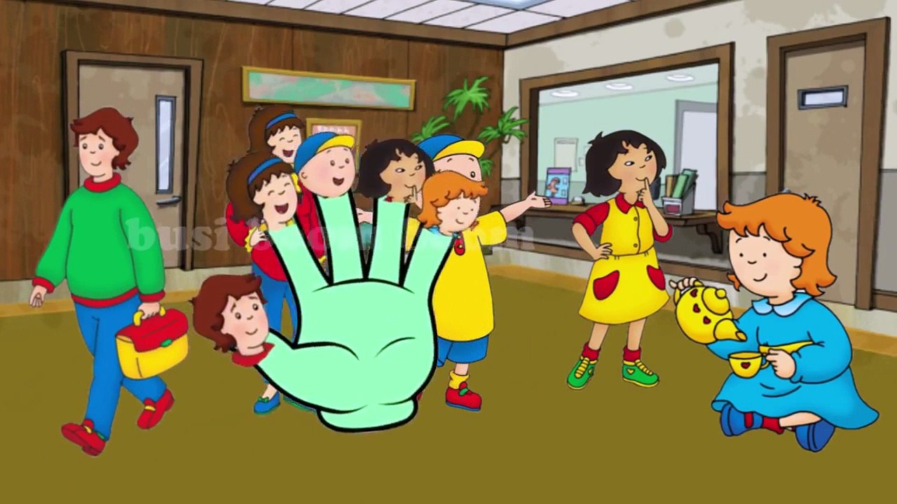 Caillou Caillou Finger Family Collection Nursery Rhymes For Kids