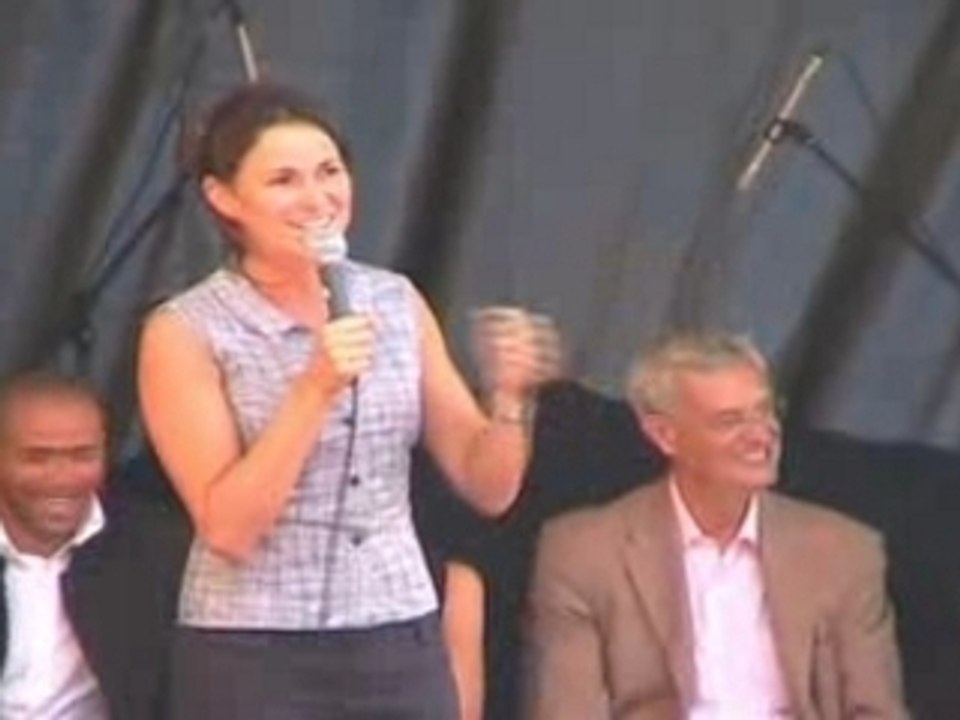 Discours d'Aurélie Filipetti à Melle