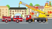 The Yellow Tow Truck in action with Car FRIEND | Emergency Vehicles | Cars & Trucks for Kids
