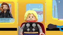 Wheels on the Bus Lego Avengers - Nursery Rhymes For Kids - Superhero Nursery Rhymes