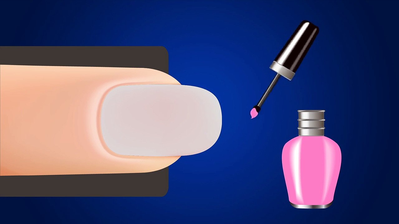 Colors with Surprise Nail Art, Learning Colours for Kids Children Toddlers Baby Videos