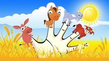 Finger Family Nursery Rhymes | Animal Finger Family Song | Animated Surprise Eggs