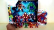 Superhero marvel - Playskool heroes team pack - Iron man, Thor, Hulk, Spiderman #SurpriseEggs4k