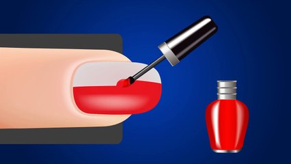 Learn Colors with Surprise Nail Art, Learning Colours for Kids Children Toddlers Baby Videos-n4LQbVOXi5I