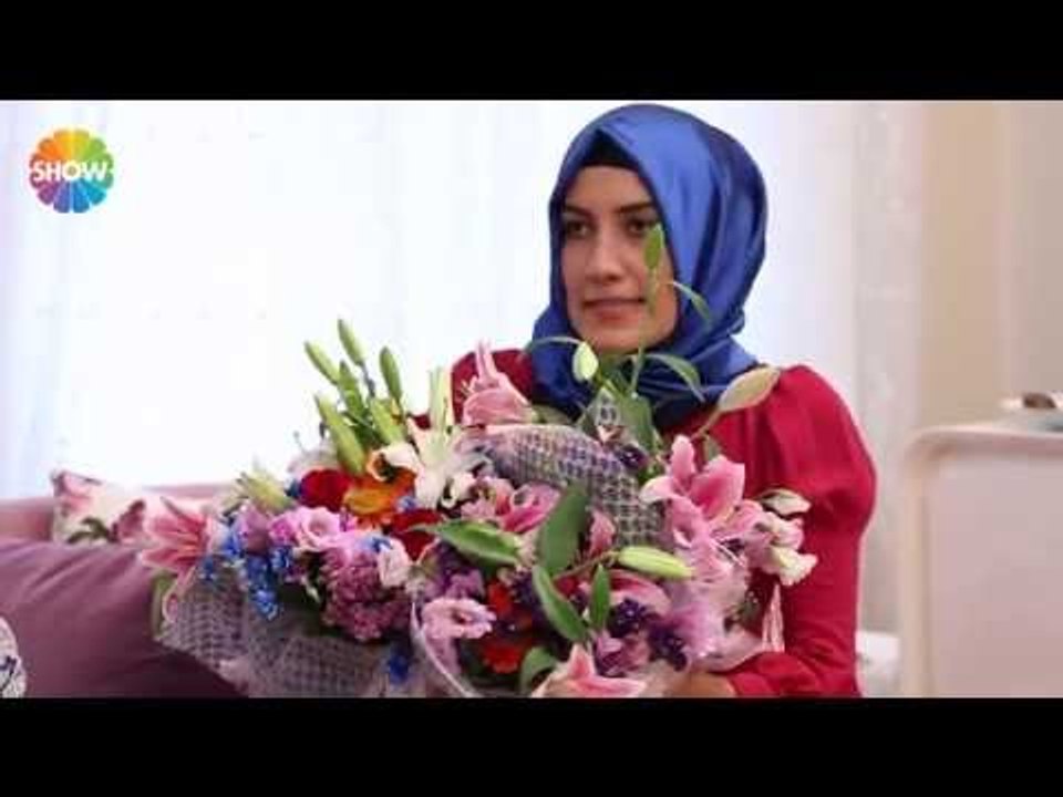 Ezgi Hanım'ın eşinden çiçek sürprizi