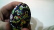 Surprise eggs teenage mutant ninja turtles huevo kinder Sorpresa tortugas ninja Leonardo