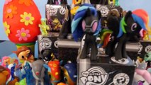 Play Doh My Little Pony Surprise Eggs Series 2 Mystery Minis Opening MLP Toys Collection Playdough
