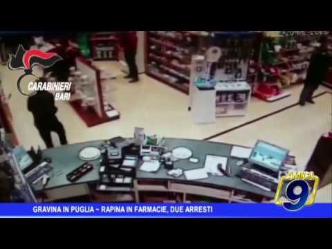 Gravina di Puglia | Rapinano farmacia, due arresti