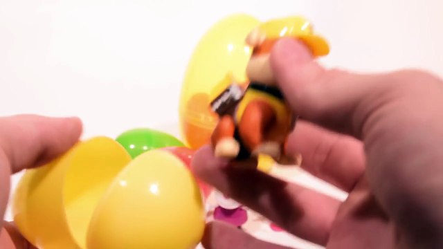 Oeufs surprises figurines Paw Patrol, Peppa Pig, Hello Kitty jouets dessin animé en français