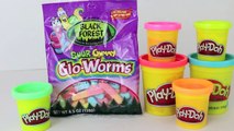Play Doh Candy Gummy Worms Tutorial How To Make Play-Doh Gummi Candy Food Sweets DIY Play Dough