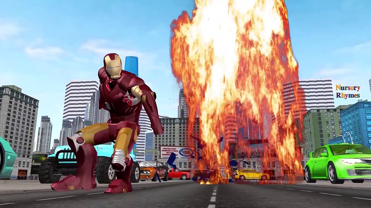 Ironman Vs Black Ironman Finger Family Nursery Rhymes for Children | Ironman Cartoons