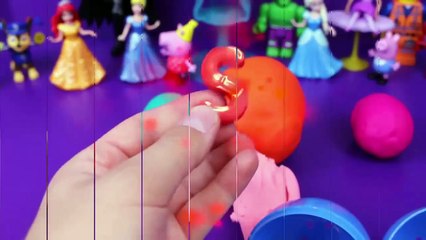 surprise eggs unboxing frozen play doh diney _ princess frozen elsa surprise eggs