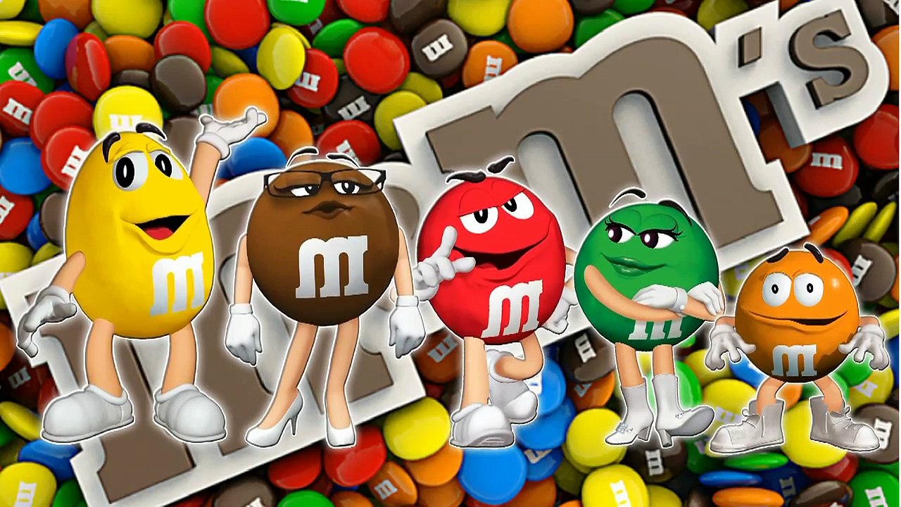 M&Ms Finger Family Nursery Rhymes Lyrics