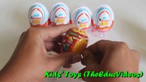 Surprise Eggs Kinder Joy Race Car Chupa Chups Surprise #5 with Disney Plane