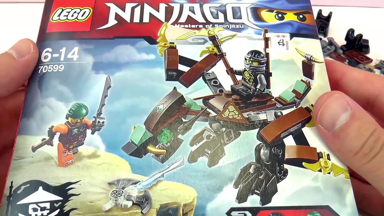 COLES DRACHE Lego Ninjago Deutsch 70599 - WIR MÜSSEN ZANE AUS DER KLINGE BEFREIEN! Demo