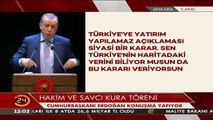 Cumhurbaşkanı Erdoğan: Biz geldiğimizde sadece THY vardı, şimdi 7 firma var.