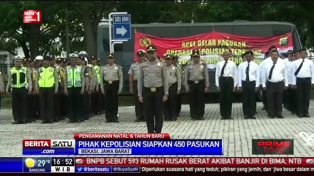 Pengamanan Ketat di Daerah Jelang Natal dan Tahun Baru
