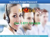 Having Trouble in sign in Call Facebook password reset 1-877-729-6626.