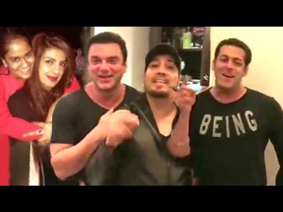 Salman Khan's Brother's BIRTHDAY Party 2016 LEAKED Inside Video - Priyanka Chopra,Sohail Khan