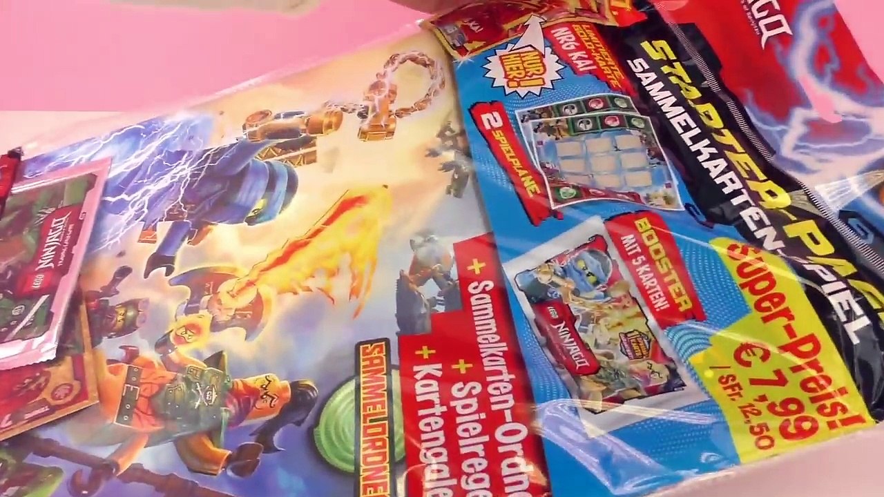 LEGO NINJAGO SAMMELKARTEN STARTER PACK Deutsch - Karten sammeln und gegeneinander kämpfen!