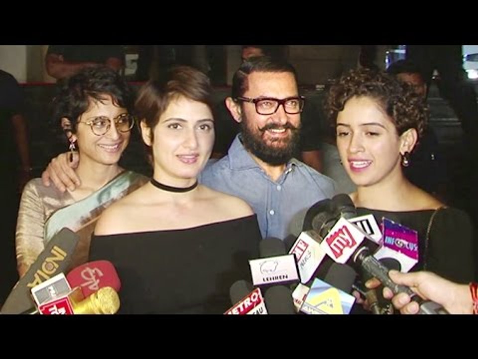 DANGAL Movie Review By Aamir Khan's CUTE Daughters/Actress In Film - Sanya Malhotra & Fatima Shaikh