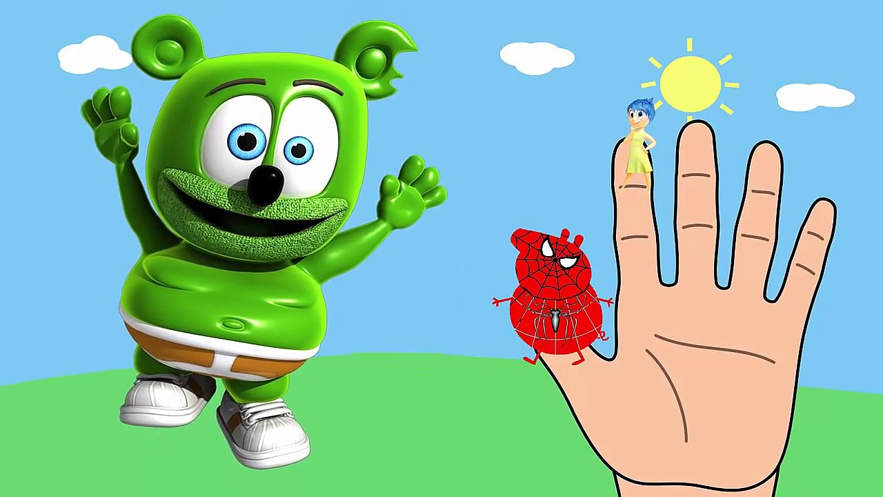 Finger Family Songs | Kids Songs #Peppa pig spiderman #Gummy bear #inside out #oddbods #mickey mouse