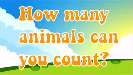 Jumping Animals Rhymes for Children - Learning about Animals