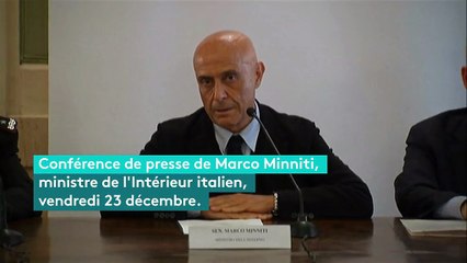 L'homme abattu à Milan est "sans l'ombre d'un doute" Anis Amri, confirme le ministre de l'Intérieur italien