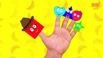 Shapes Finger Family | Songs for children and Nursery Rhymes For Kids