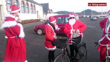 Paimpol. Un peu d'exercice pour le Père Noël