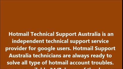 Dialing Hotmail Help & Technical Support Number +61-283206010