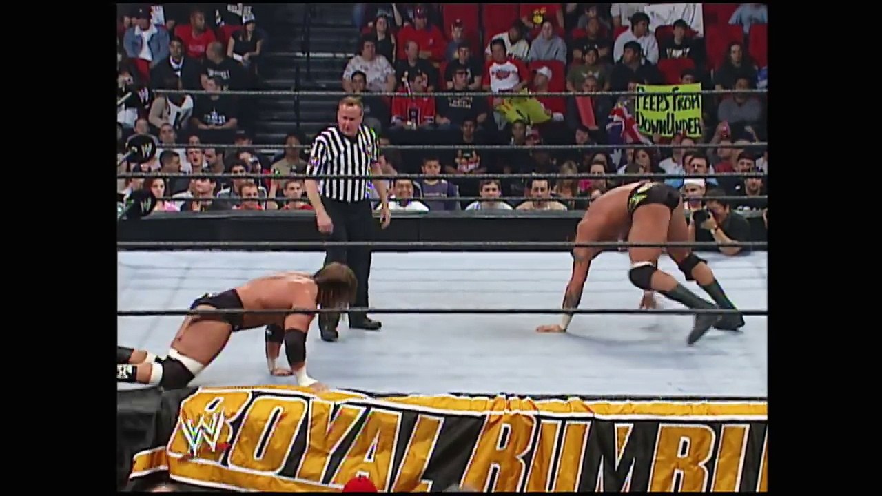FULL MATCH — Triple H vs. Randy Orton – WWE World Heavyweight Title Match - Royal Rumble 2005