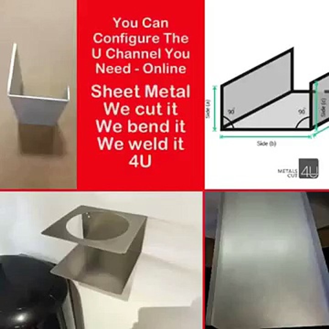 ⁣Metal U channel at your fingertips