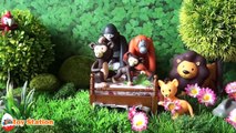 Five Little Monkeys Jumping on the Bed Nursery Rhyme For Kids, Babies and Toddlers
