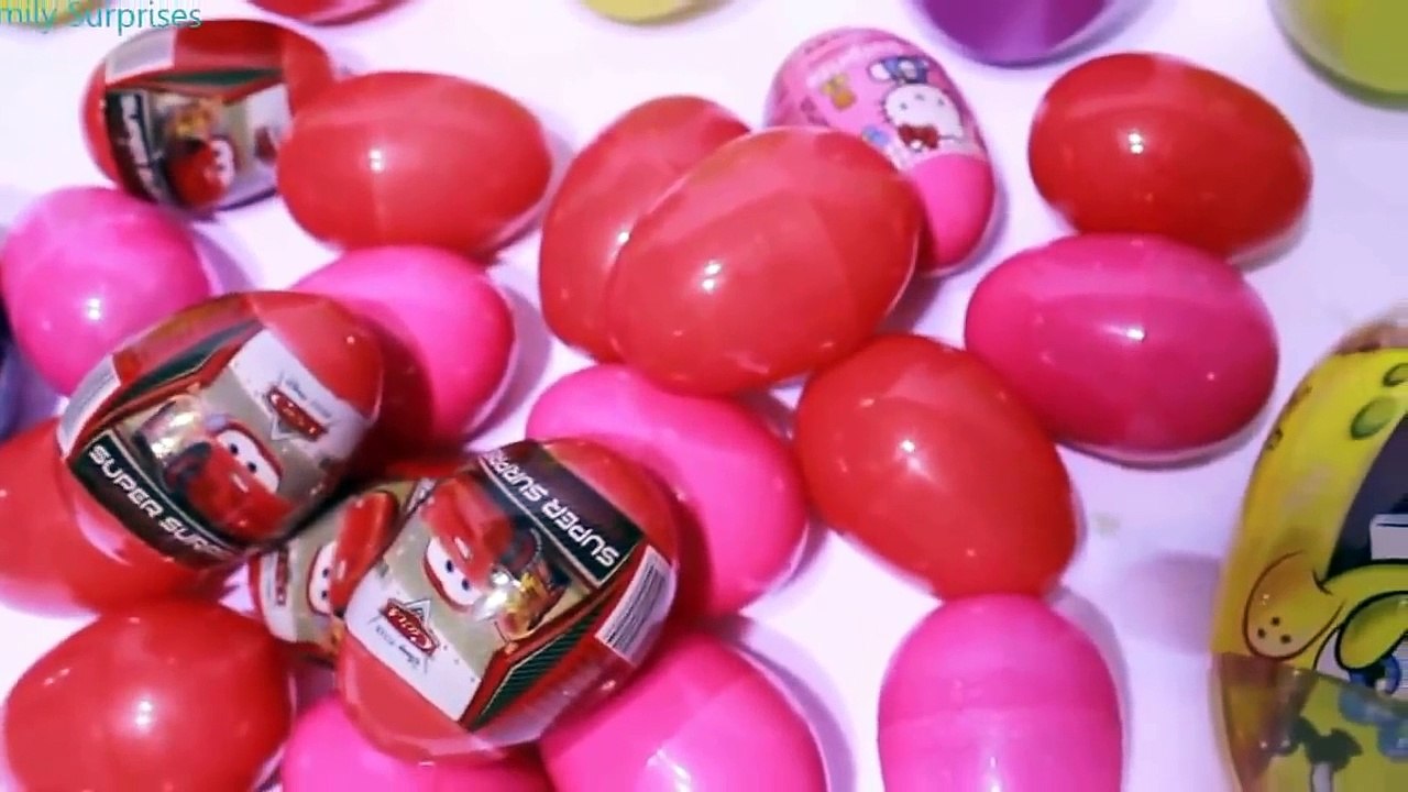 Peppa Pig Play Doh Frozen Sofia Disney Cars Mickey Mouse Kinder Surprise eggs Dora the Explorer